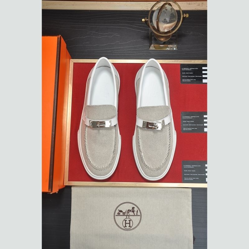 H**mes leather shoes
